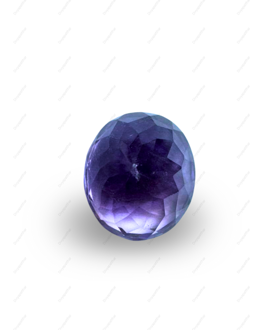 Natural Amethyst Gemstone – Round Shape (6.75 Carat | 7.36 Ratti)