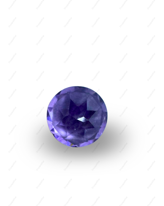 Natural Amethyst Gemstone – Round Shape (1.45 Carat | 1.58 Ratti)