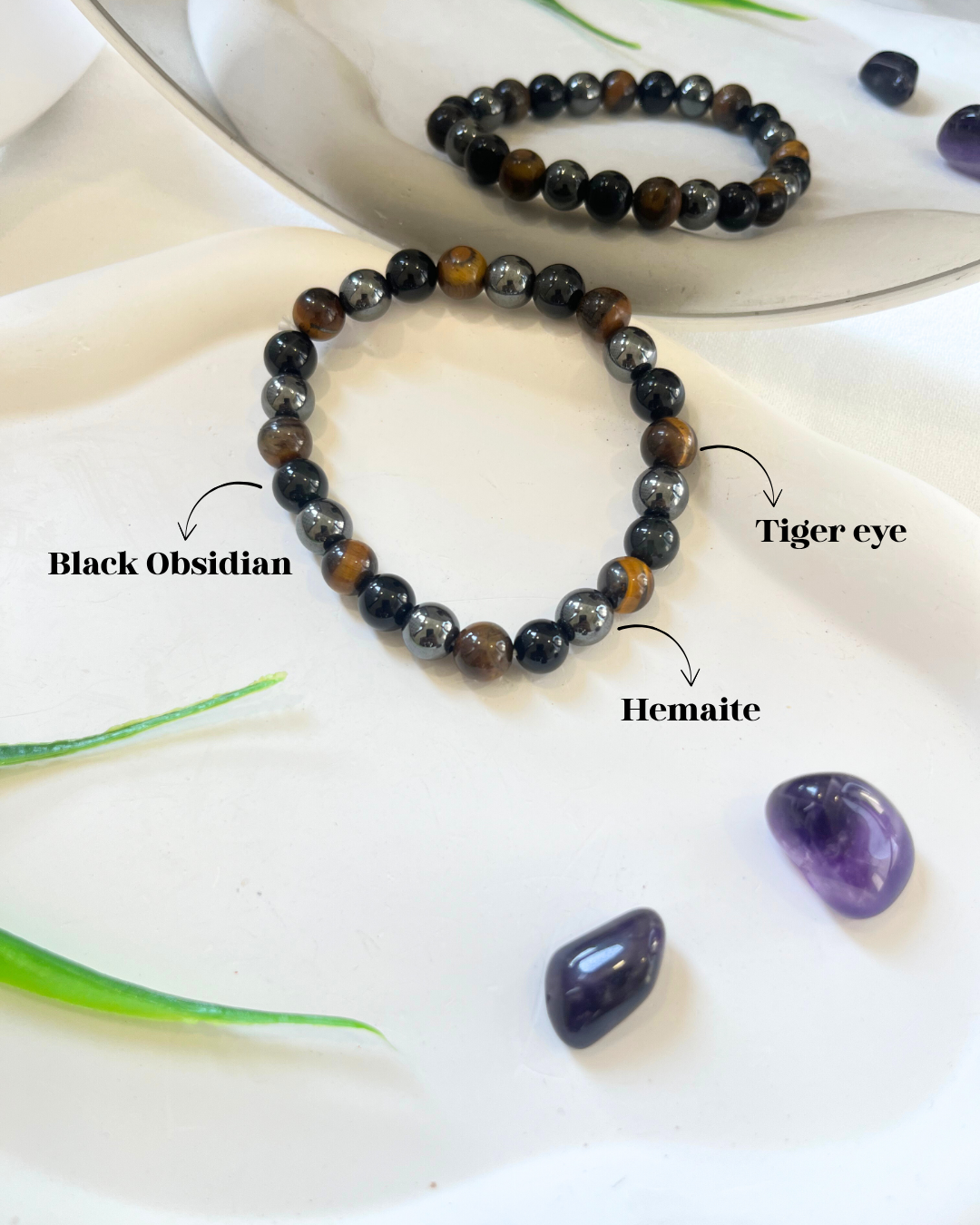 Triple Action Bracelet (Protection, Power & Grounding)
