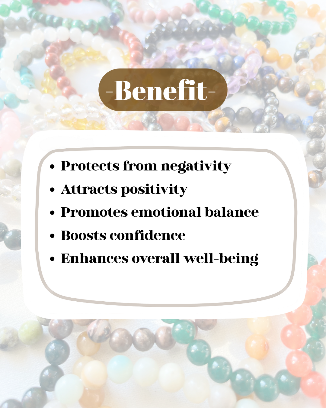 Triple Action Bracelet (Protection, Power & Grounding)