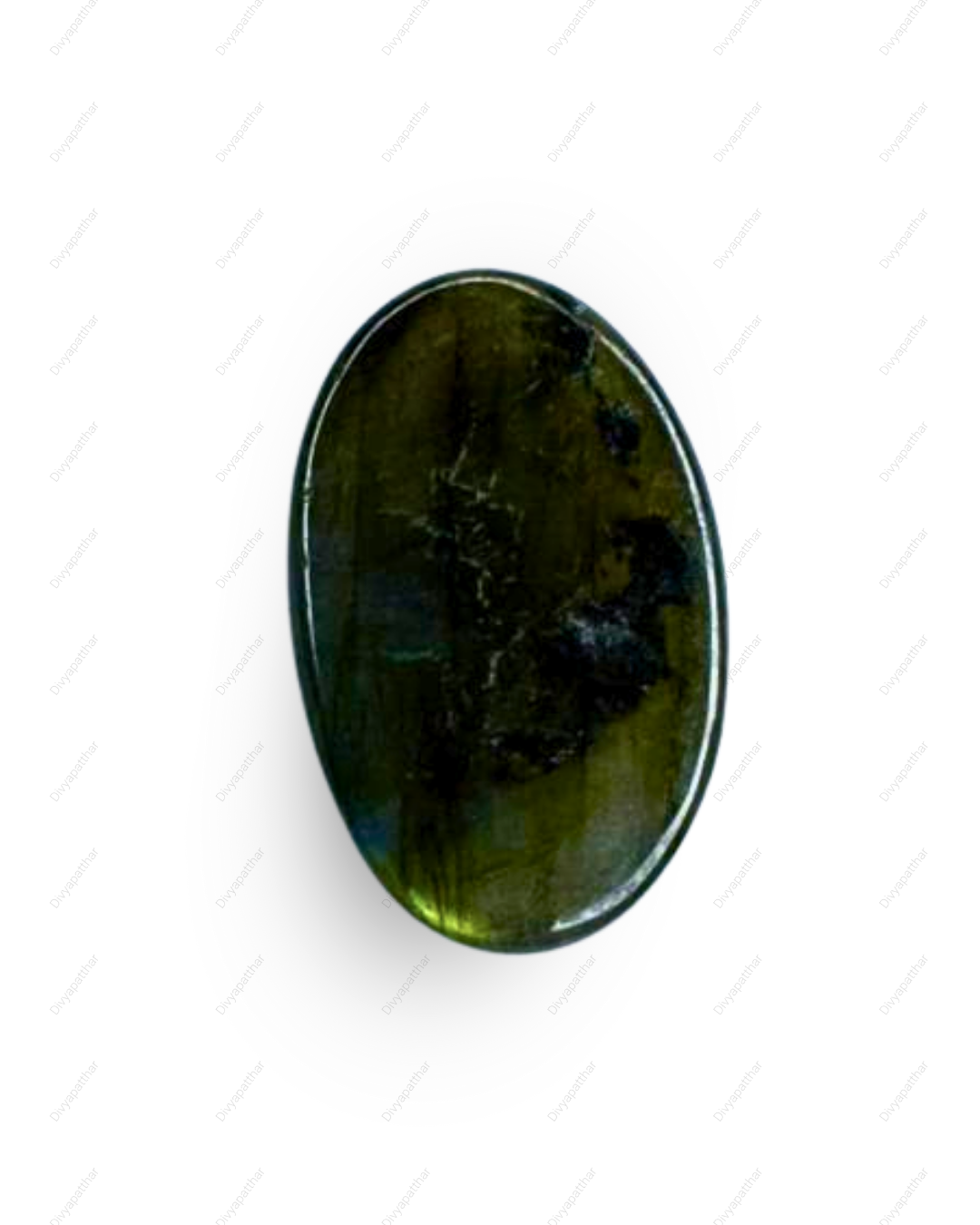 Natural Labradorite Gemstone – Oval Shape (7.85 Carat | 8.56 Ratti)