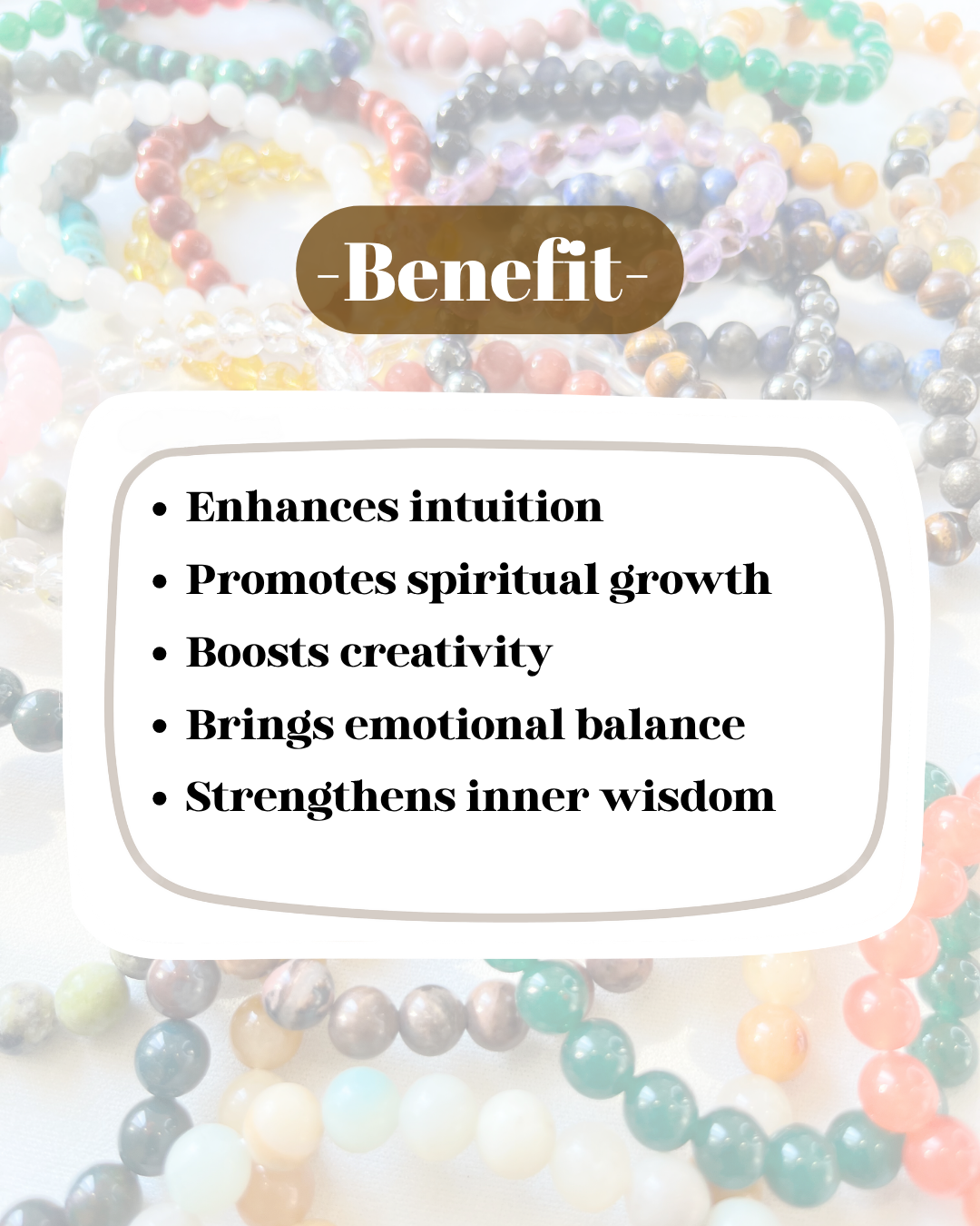 Moolank 7 Power Bracelet (Spiritual Insight, Protection & Inner Peace)