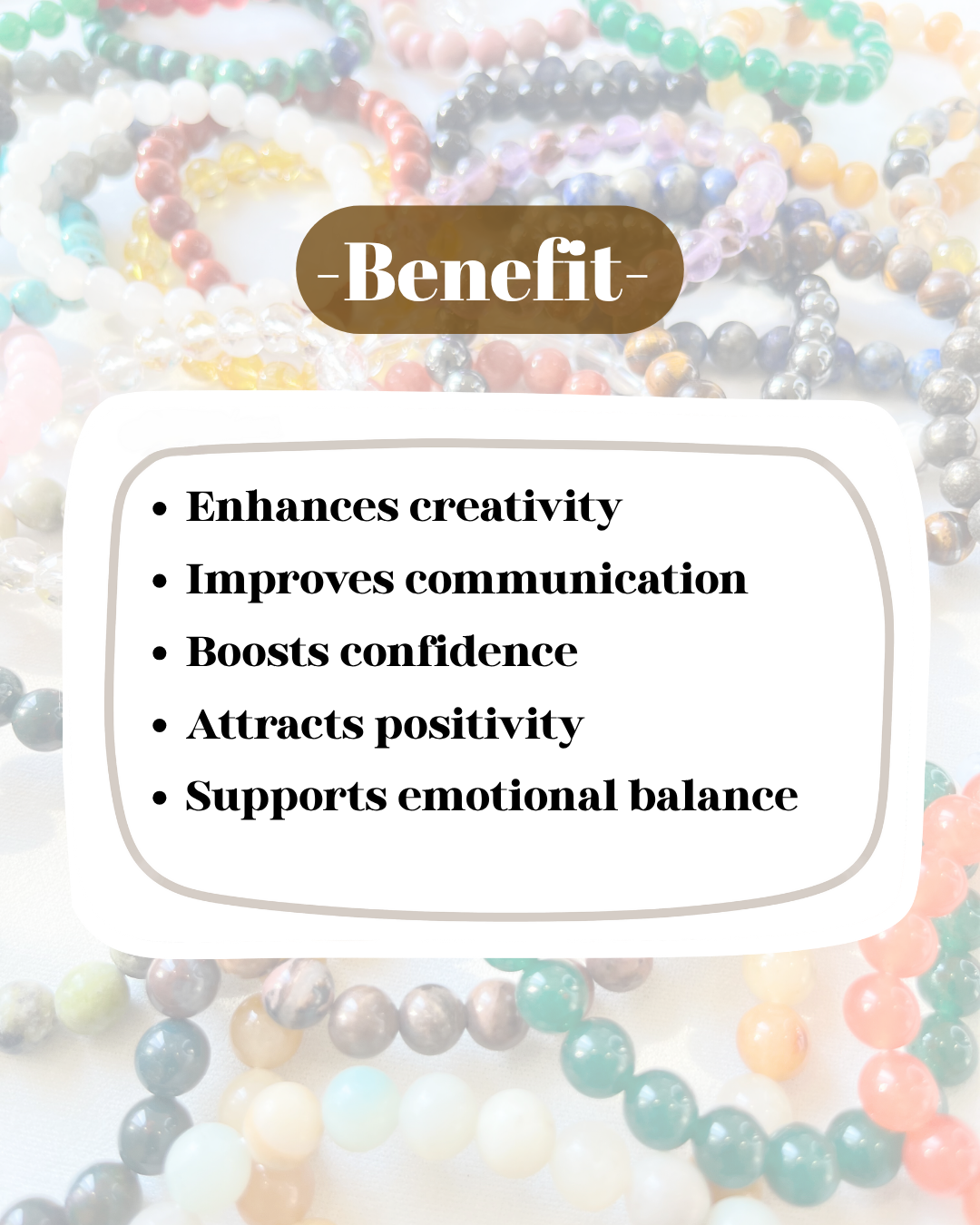Moolank 2 Power Bracelet (Emotional Balance, Intuition & Inner Peace)