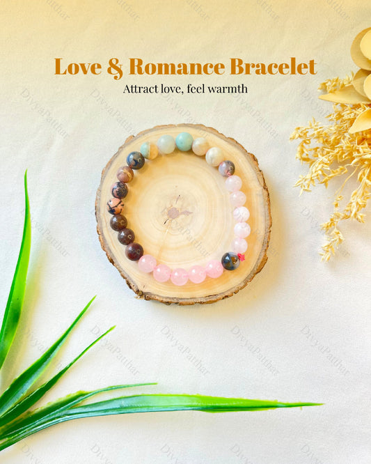 Love & Romance Bracelet (Heart Healing, Emotional Bonding & Love Flow)