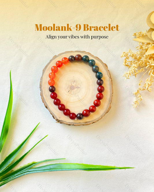 Moolank 9 Power Bracelet (Courage, Action & Emotional Balance)