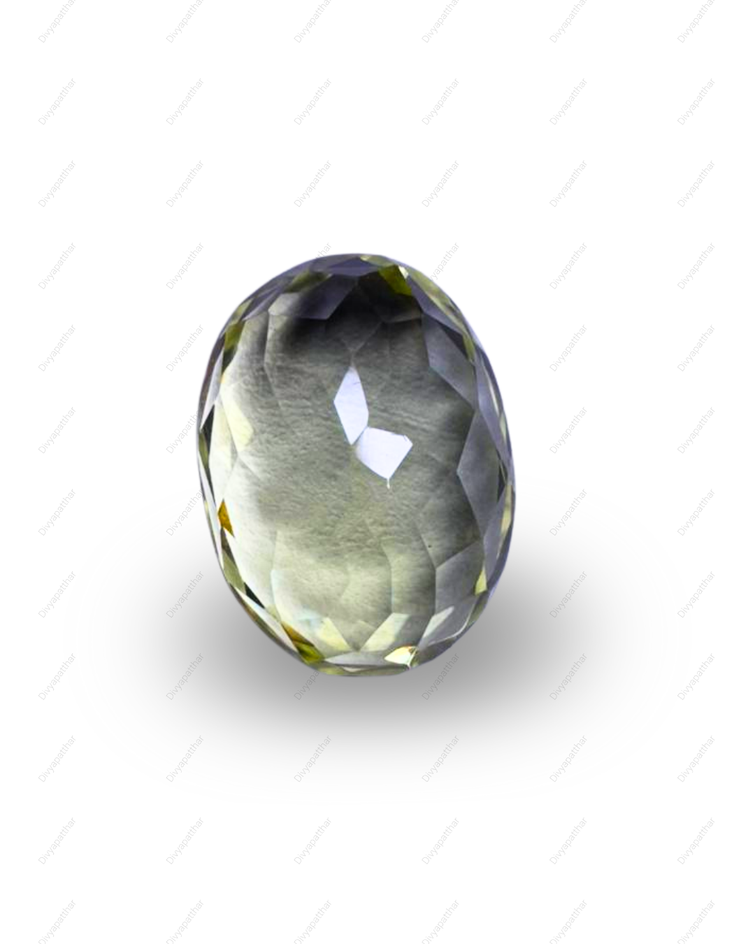 Natural Lemon Quartz Gemstone โ Oval Shape (7.15 Carat | 7.79 Ratti)