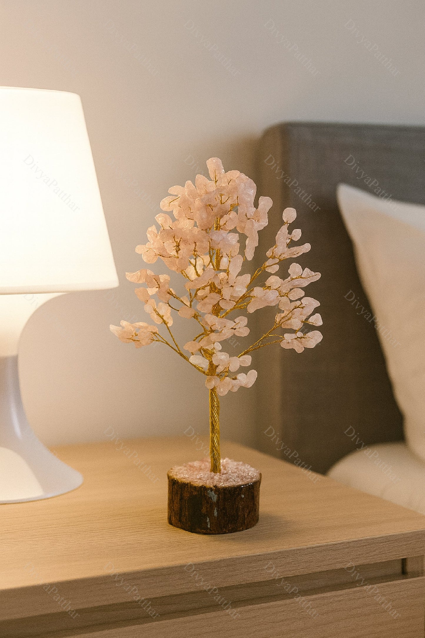 Rose Quartz Crystal Tree – Love, Harmony & Emotional Healing