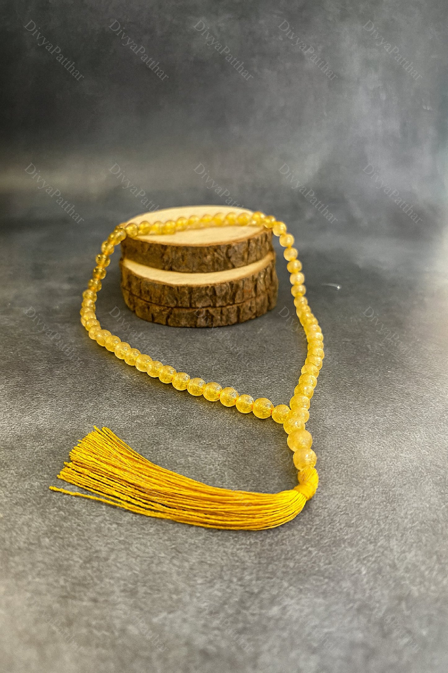 Citrine Jap Mala – Abundance, Positivity & Success