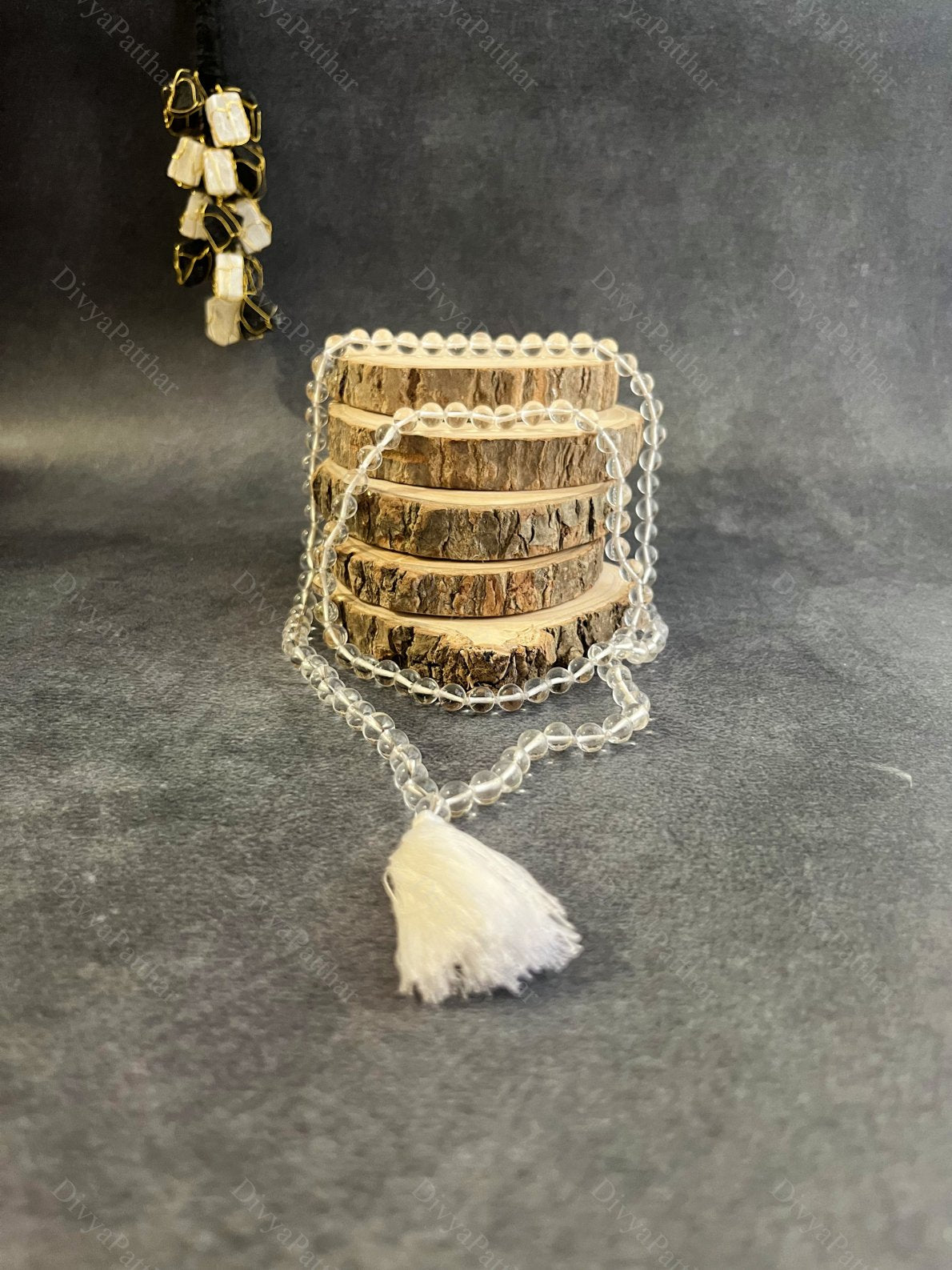 Clear Quartz Jap Mala – Clarity, Healing & Energy Amplification