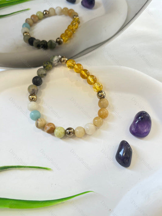 Moolank 3 Power Bracelet (Wisdom, Expression & Abundance)