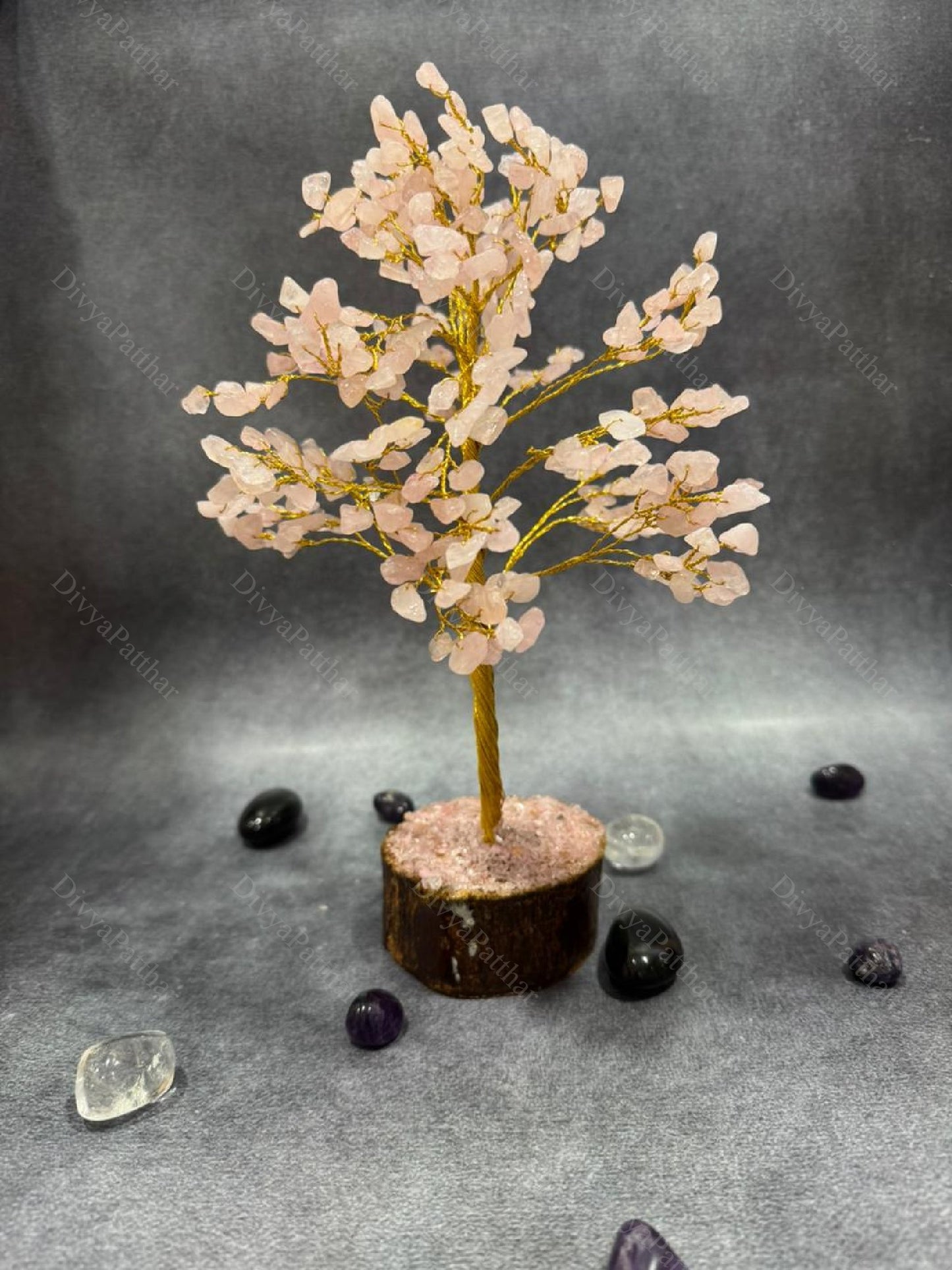 Rose Quartz Crystal Tree – Love, Harmony & Emotional Healing