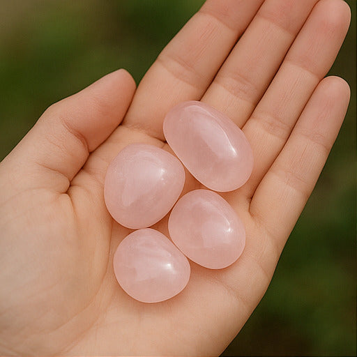 Rose Quartz Tumble – Love, Healing & Compassion