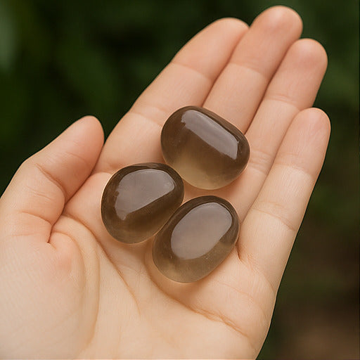 Smoky Quartz Tumble – Grounding, Protection & Transformation