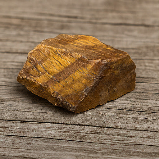 Tiger Eye Raw Stone – Courage, Clarity & Protection