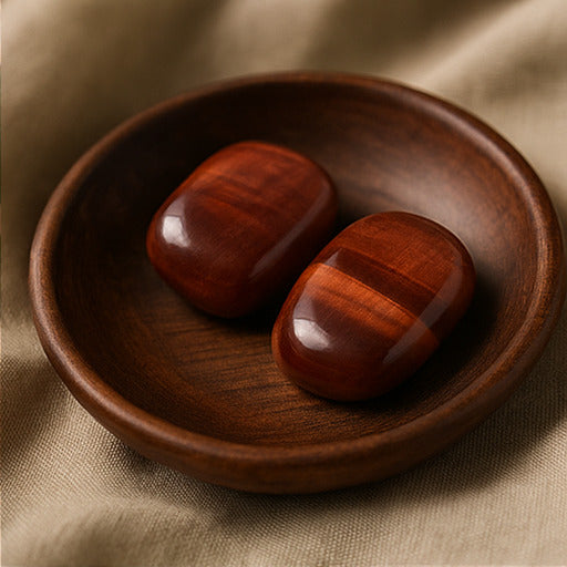Red Tiger Eye Tumble – Motivation, Confidence & Vitality