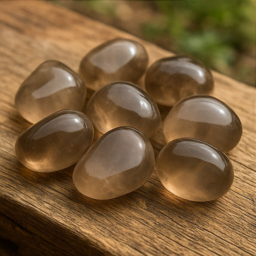 Smoky Quartz Tumble – Grounding, Protection & Transformation