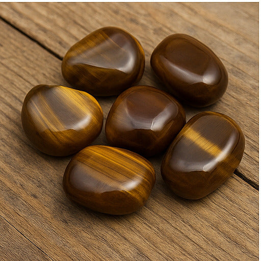 Tiger Eye Tumble – Courage, Focus & Protection