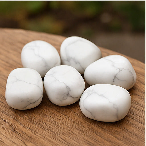 Howlite Tumble β Calmness, Patience & Awareness