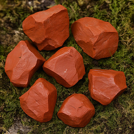 Red Jasper Raw Stone – Strength, Vitality & Grounding