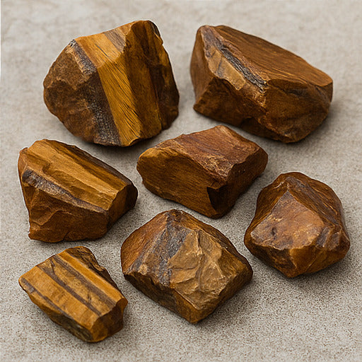 Tiger Eye Raw Stone – Courage, Clarity & Protection