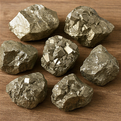Pyrite Raw Stone – Prosperity, Strength & Protection