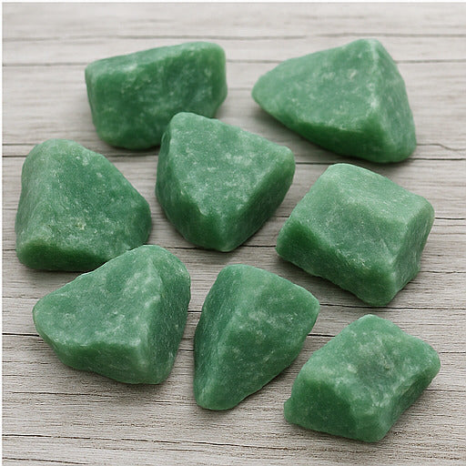 Green Aventurine Raw Stone – Luck, Opportunity & Emotional Balance
