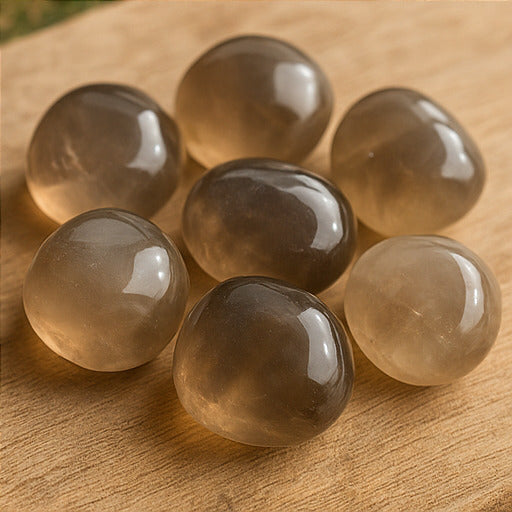 Smoky Quartz Tumble – Grounding, Protection & Transformation