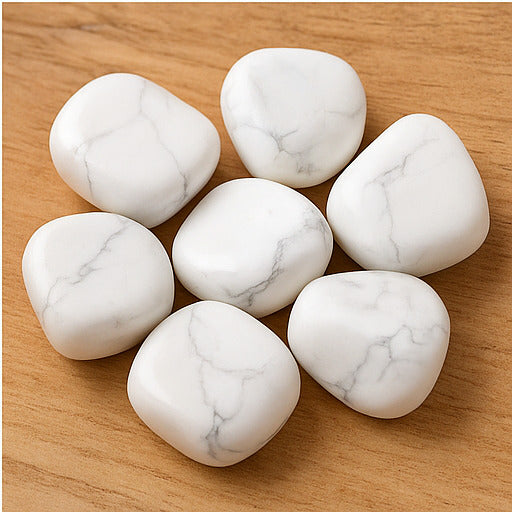 Howlite Tumble β Calmness, Patience & Awareness