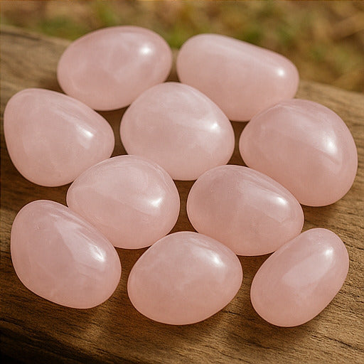 Rose Quartz Tumble β Love, Healing & Compassion