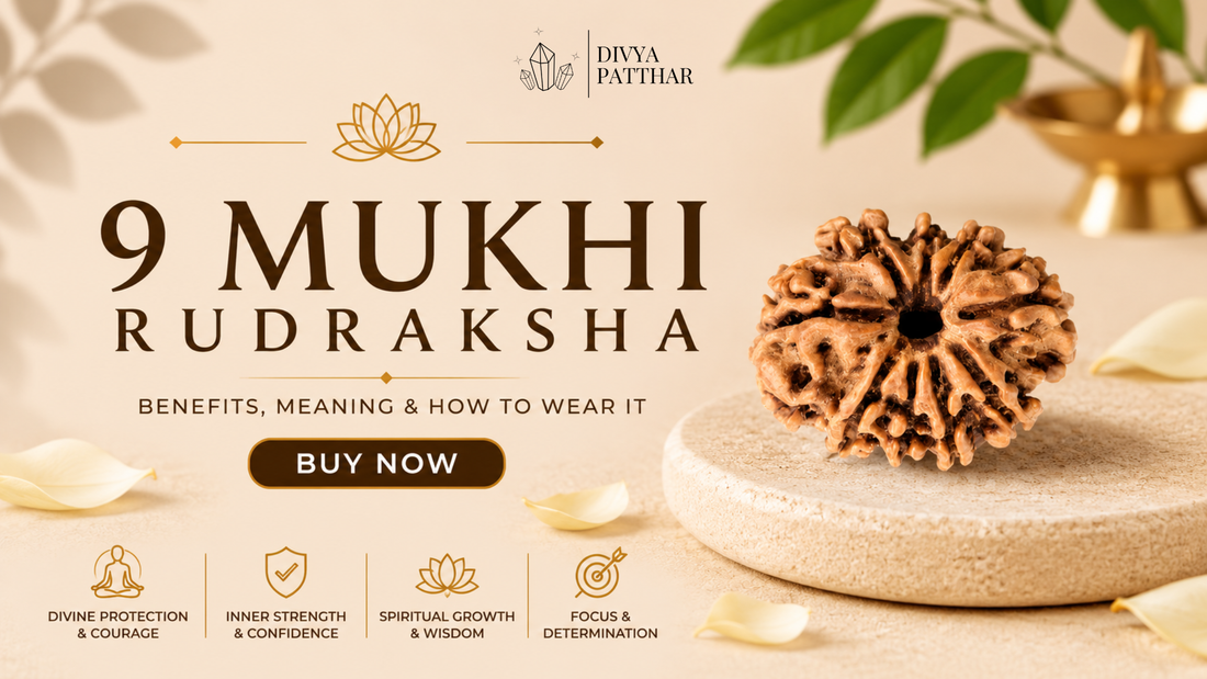9 Mukhi Rudraksha: Benefits, Meaning & How to Wear It (Complete Guide 2026)