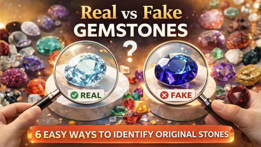 Real vs Fake Gemstones: 6 Easy Ways to Identify Original Stones at Home