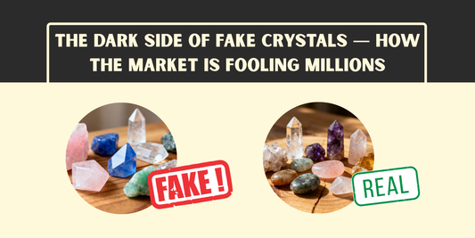 The Dark Side of Fake Crystals — How the Market Is Fooling Millions