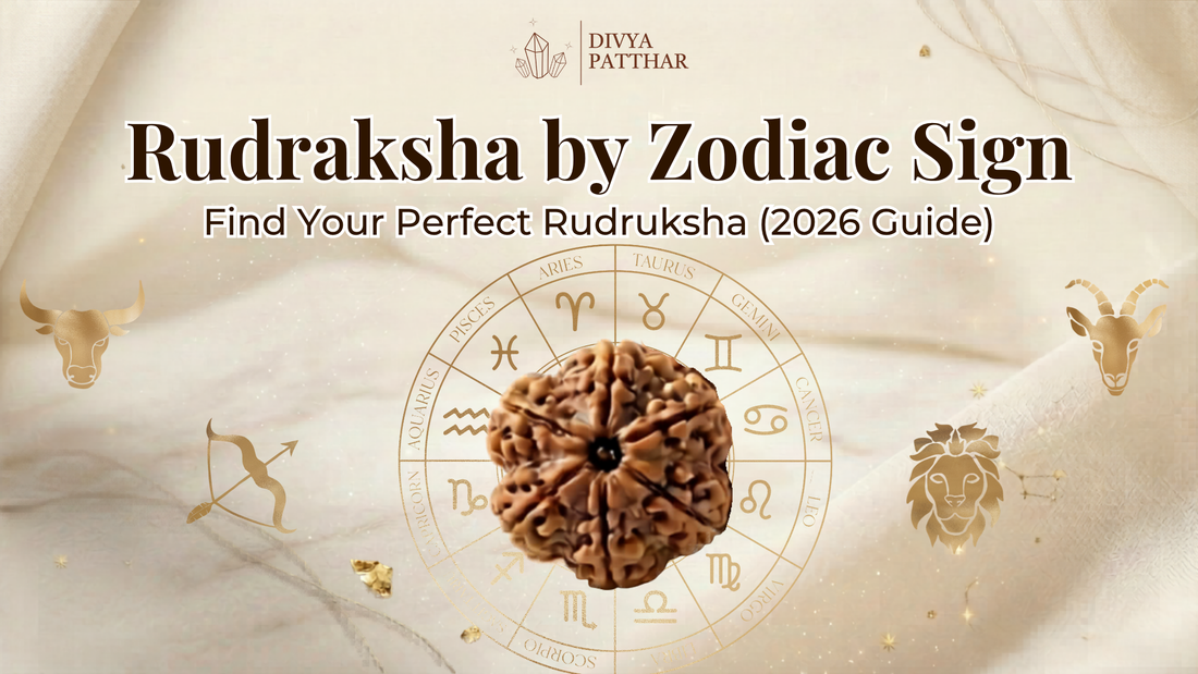 Rudraksha According to Zodiac Sign (2026): Find the Right Rudraksha for Your Energy