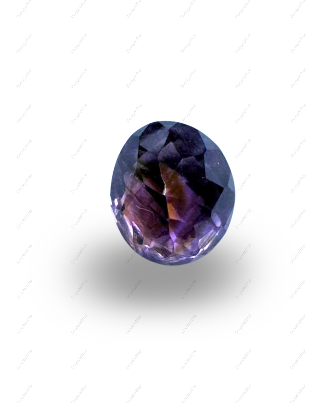 Natural Amethyst Gemstone – Round Shape (4.70 Carat | 5.13 Ratti)