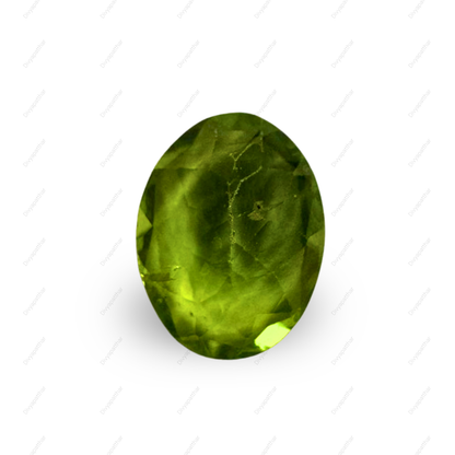 Natural Peridot Gemstone – Oval Shape (3.00 Carat | 3.27 Ratti)