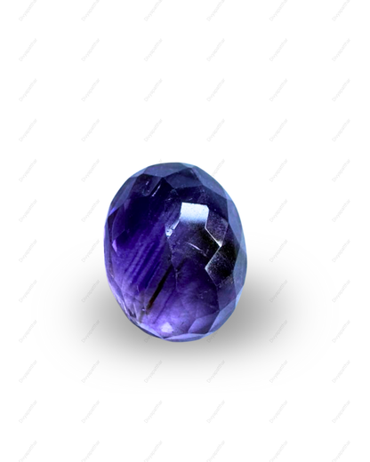 Natural Amethyst Gemstone – Oval Shape (6.50 Carat | 7.08 Ratti)