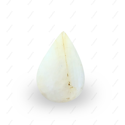 Natural Rainbow Moonstone Gemstone – Pear Shape (25.55 Carat | 27.84 Ratti)