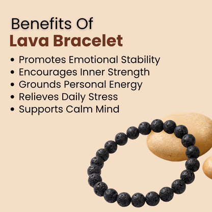 Lava Stone Bracelet