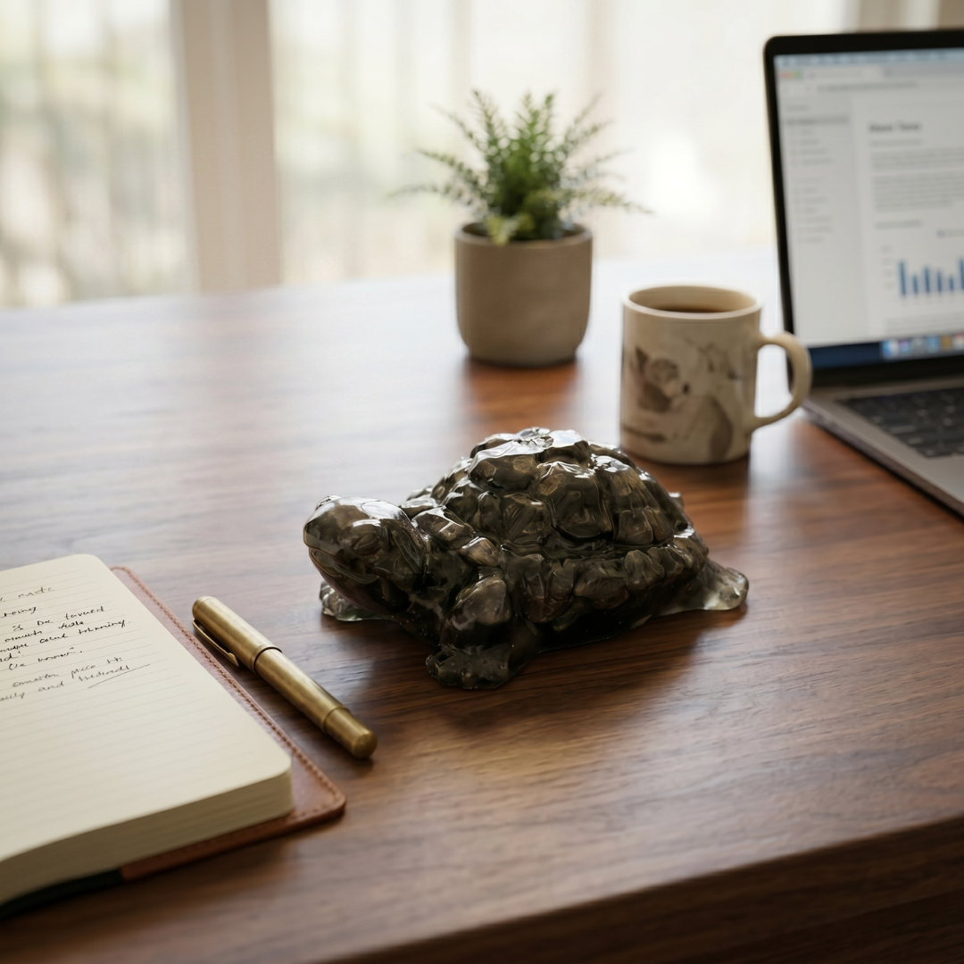 Pyrite Tortoise for Vastu Purpose – Wealth, Protection & Financial Growth