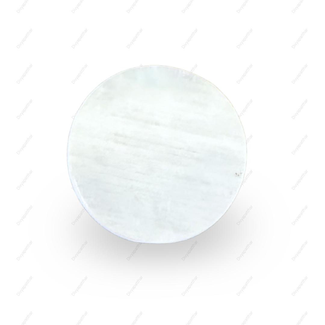 Natural Rainbow Moonstone Gemstone – Round Shape (4.00 Carat | 4.36 Ratti)