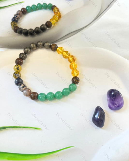 Money Magnet Bracelet (Attract Wealth, Luck & Grounded Growth)