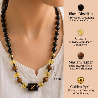 Sagittarius Zodiac Mala – Protection, Stability & Prosperity