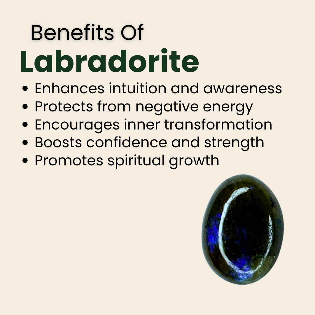 Natural Labradorite Gemstone – Oval Shape (4.70 Carat | 5.12 Ratti)
