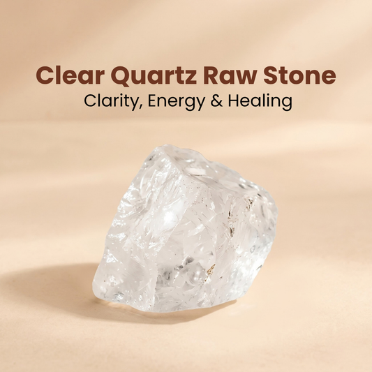 Clear Quartz Raw Stone – Clarity, Energy & Healing