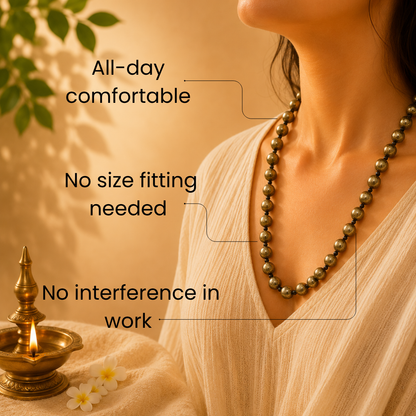 Pyrite Mala – Wealth, Protection & Success