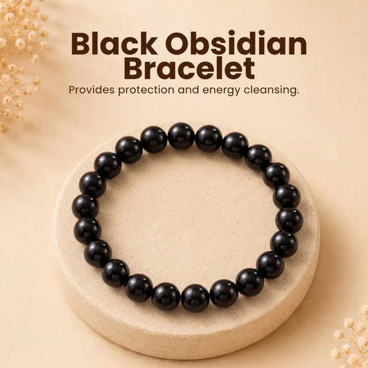 Black Obsidian Bracelet