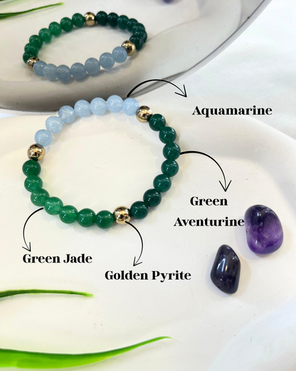 Moolank 5 Power Bracelet (Adaptability, Confidence & Mental Clarity)