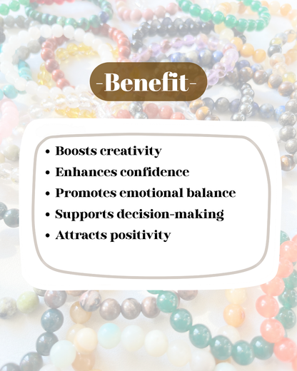Moolank 5 Power Bracelet (Adaptability, Confidence & Mental Clarity)