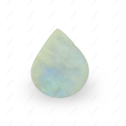 Natural Rainbow Moonstone Gemstone – Pear Shape (21.75 Carat | 23.70 Ratti)