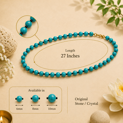 Turquoise Mala – Protection, Communication & Emotional Healing